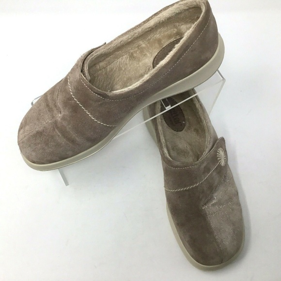 Hotter Comfort Concept~Wrap~Loafer~Suede~Fur Lined - Picture 4 of 8